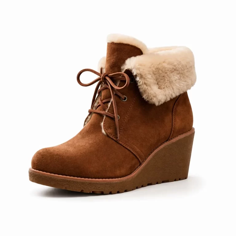 The Shearling Wedge